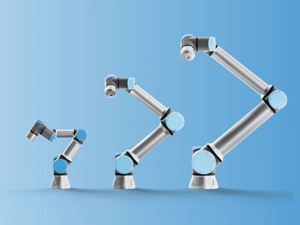 UR10e を含む e シリーズ協働ロボット(Universal Robots 公式提供画像)